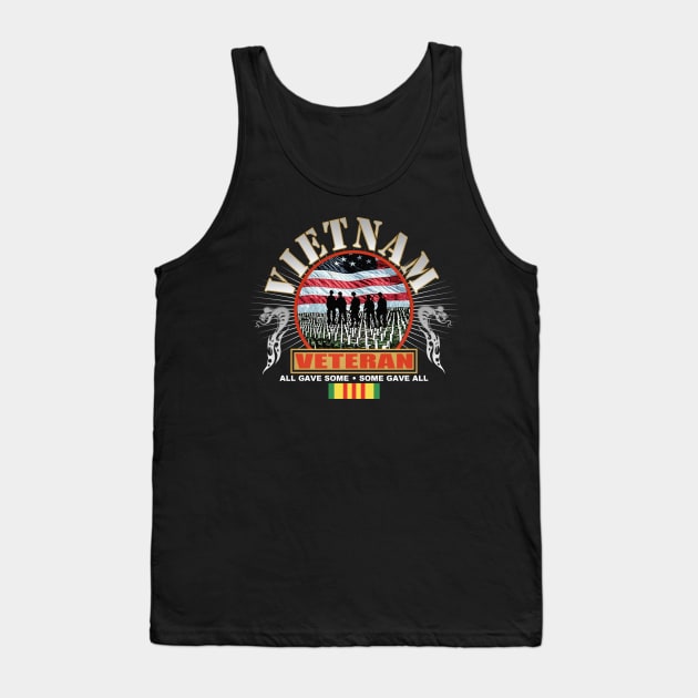 Vietnam Veteran Tank Top by Etopix